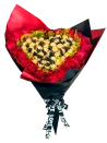 Ramo de Rosas y Ferrero: Pasión Eterna