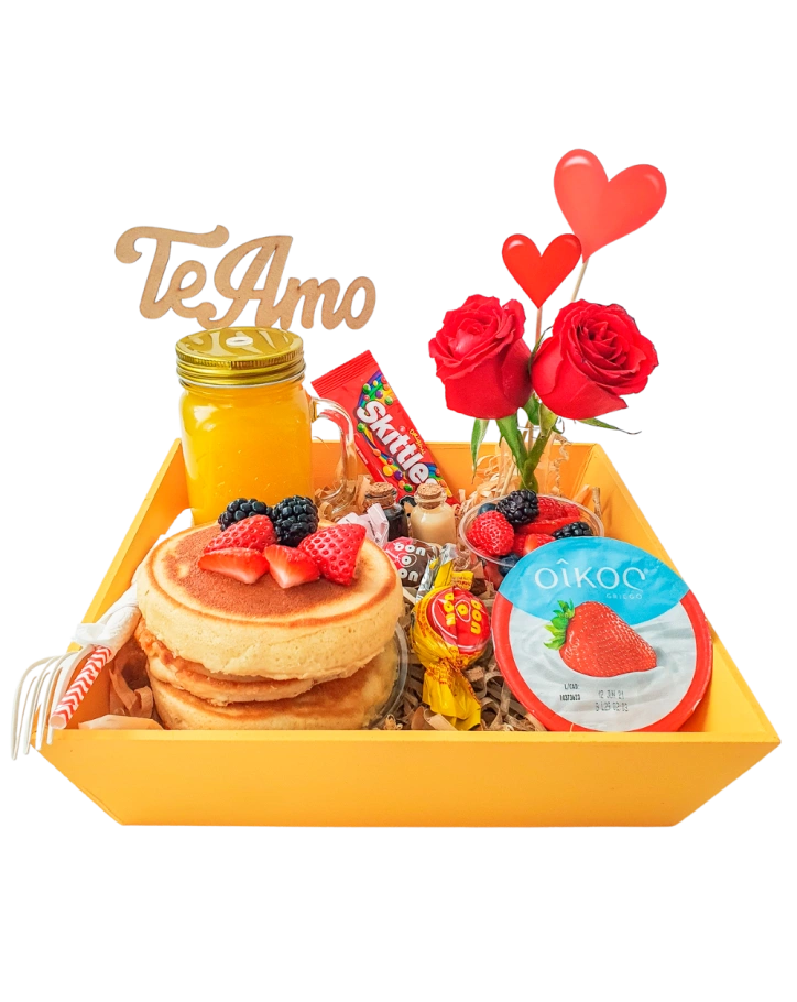 Desayuno Hotcakes Hecho con Amor