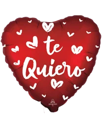 43cm Globo Te Quiero Corazones