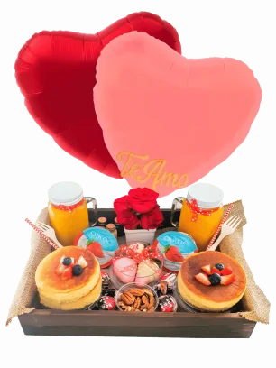 Desayuno Sorpresa en Pareja con Hotcakes