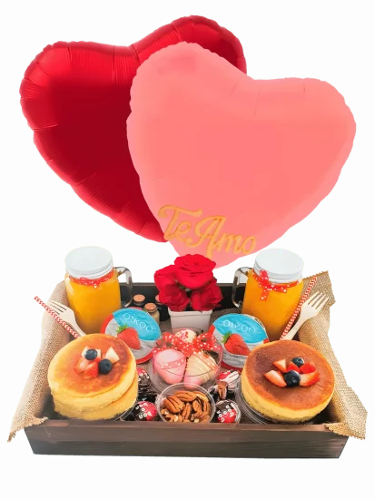 Desayuno Sorpresa en Pareja con Hotcakes