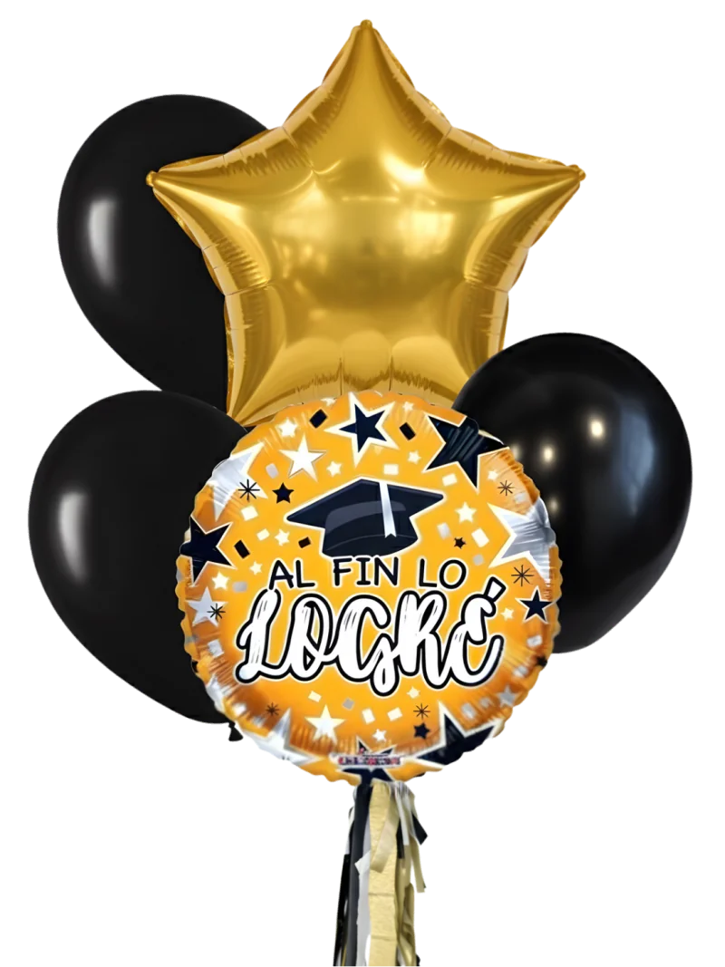 Regalo de Graduación con Globos Regalo de Graduación con Globos