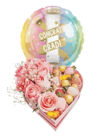 Fresas con Chocolate para Graduadas