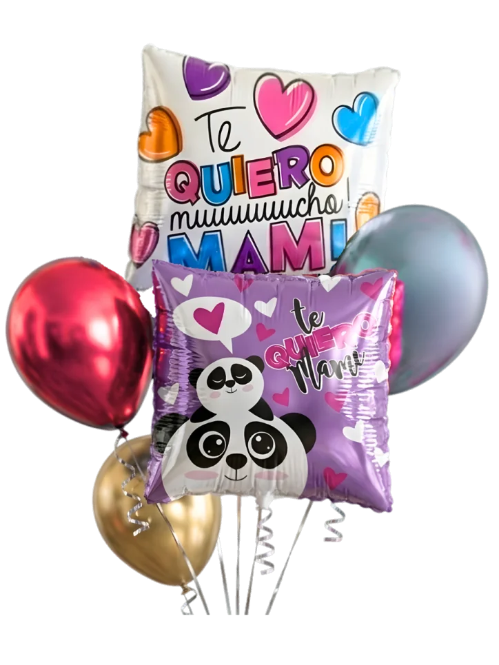 Bouquet de Globos para Mamá Bouquet de Globos para Mamá