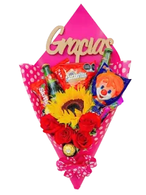 Ramo de Flores y Dulces