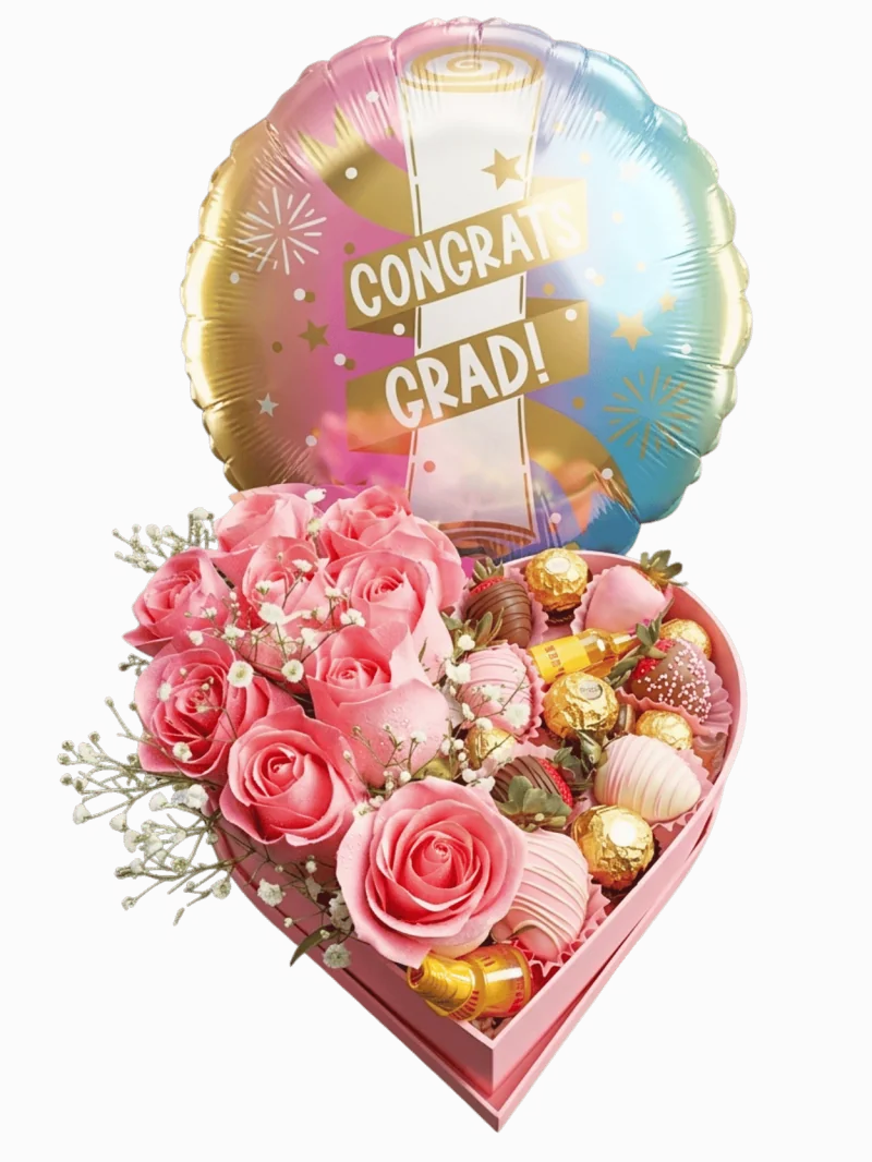 Fresas con Chocolate para Graduadas