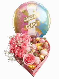 Fresas con Chocolate para Graduadas