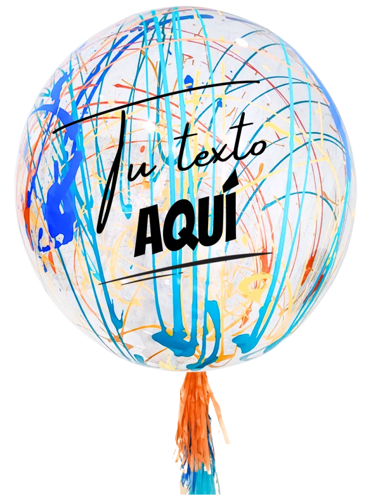 Globo Burbuja 90cm Picasso