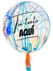 Globo Burbuja 90cm Picasso