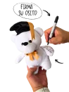 Oso firmable para Graduados 19cms