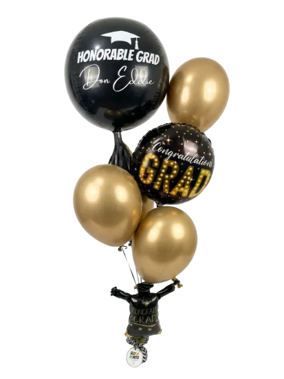 Globos con Helio para Graduación