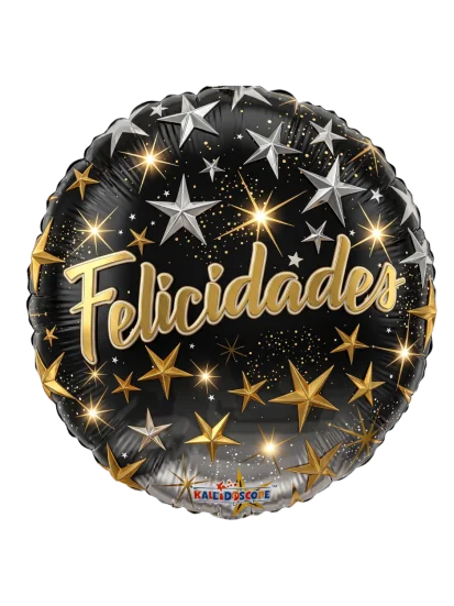 43cm Felicidades Estrellas