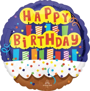 20 cm Happy Birthday