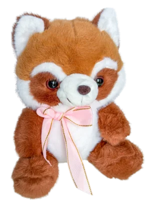 Peluche Panda Rojo 19cms | CDMX