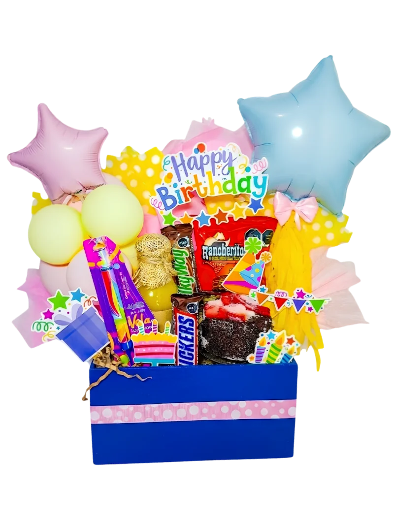 Regalo de Cumpleaños con Pastel