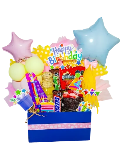 Regalo de Cumpleaños con Pastel
