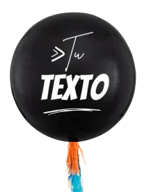 Globo con Helio Personalizado Orbz 35cms