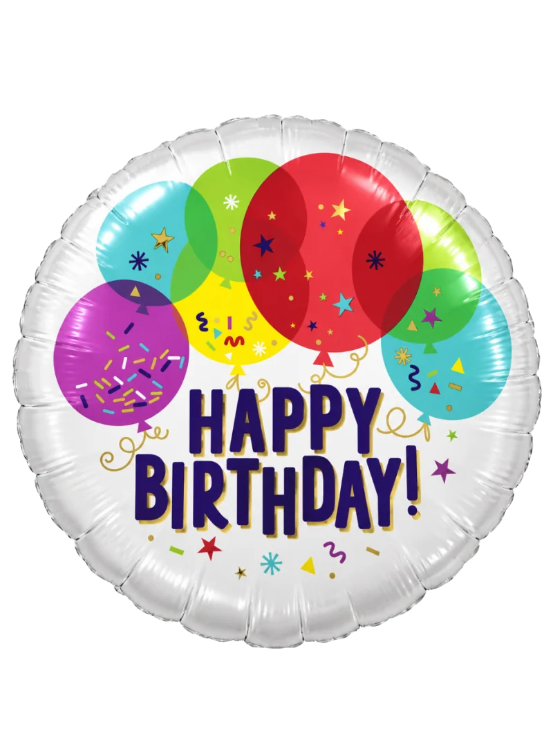 20cm Globo Happy Birthday Globitos 20cm Globo Happy Birthday Globitos