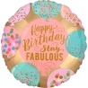 43cm Globo Happy Birthday Stay Fabulous