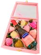 Fresas con Chocolate Pink