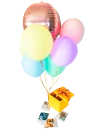 Sorpresa up caja con globos