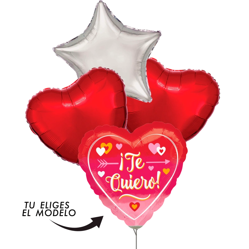 Boquet de Globos de Amor