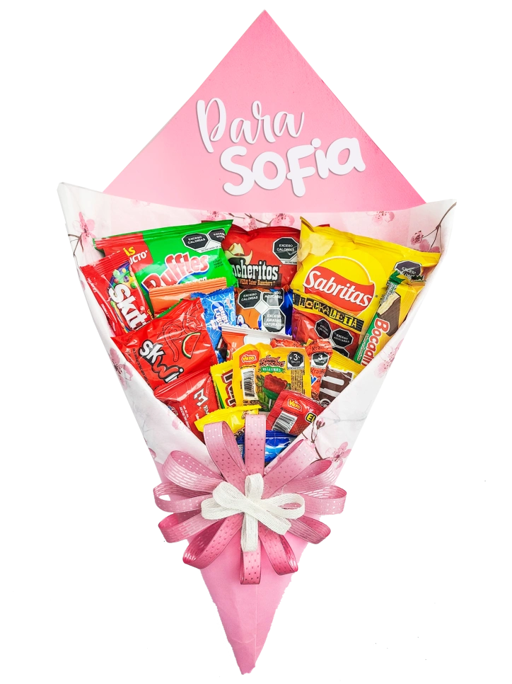 Ramo con Dulces Personalizado Ramo con Dulces Personalizado