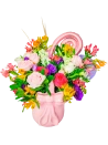 Canasta con Flores para Mamá