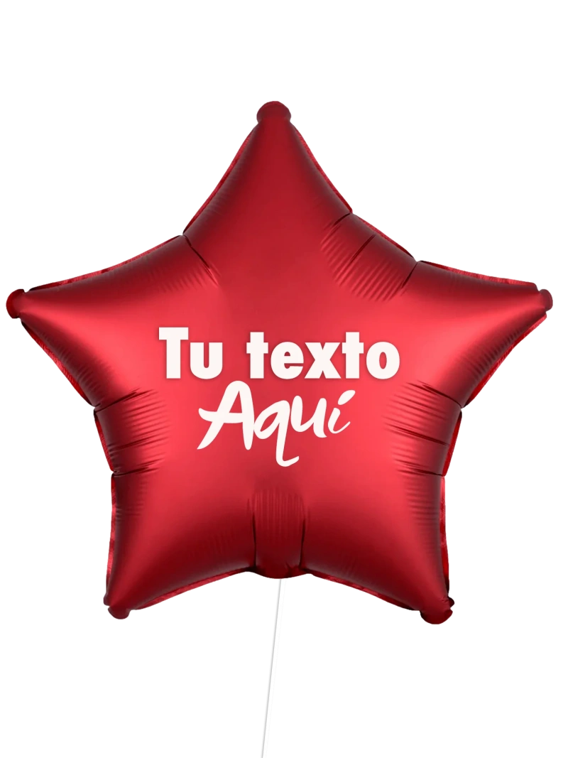 Globo Personalizado con Helio