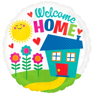 20 cm Globo Welcome Home Sol