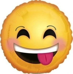 20cm Globo Emoji Sonriente