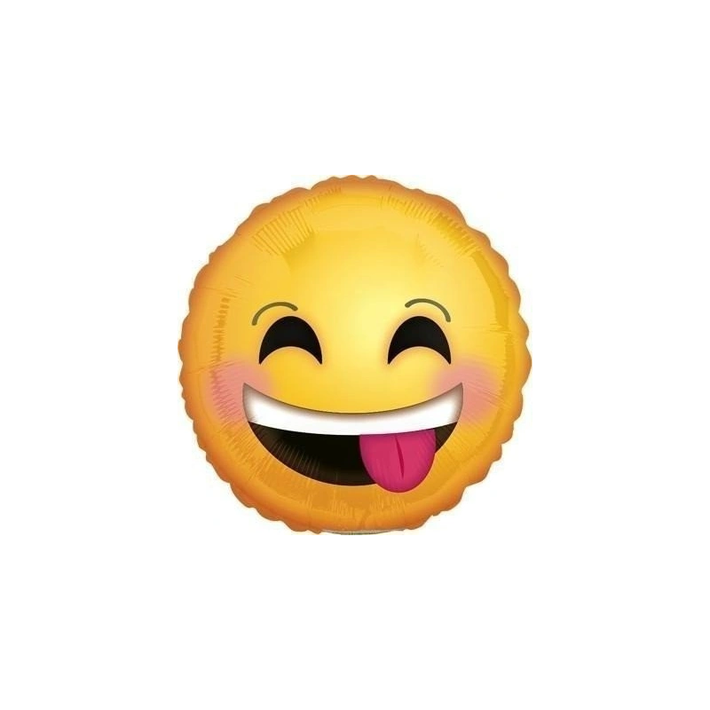 20cm Globo Emoji Sonriente