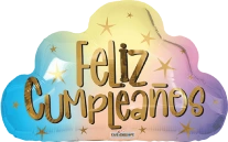 43cm Globo Feliz Cumpleaños Nube