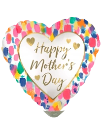 20cm Globo - Feliz día Mamá - Happy Mother´s Day