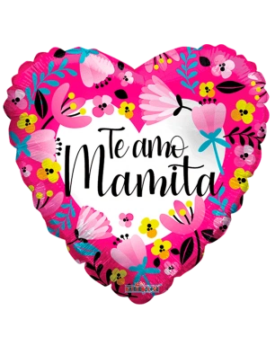 20cm Globo Te Amo Mamita