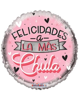43cm Globo Felicidades a la Más Chula
