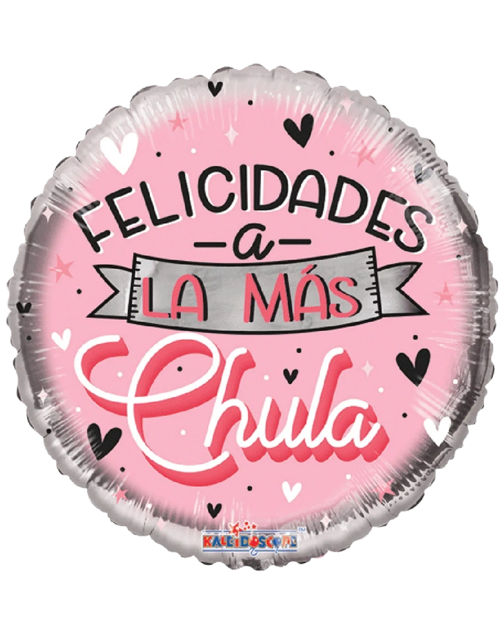 43cm Globo Felicidades a la Más Chula