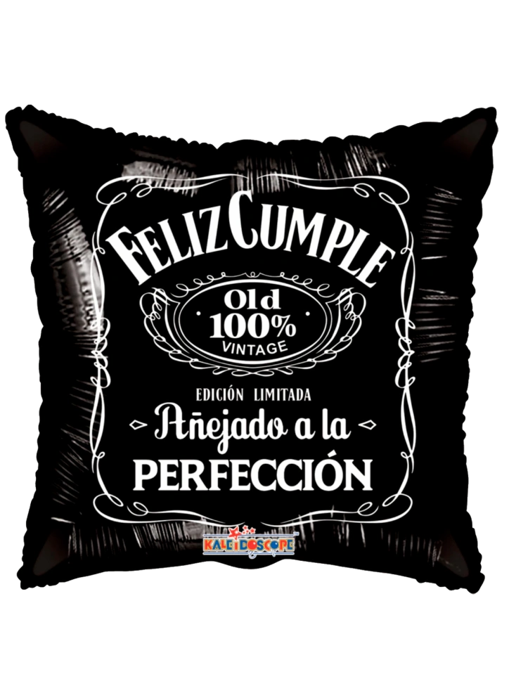 20cm Globo Feliz Cumple Añejado a la Perfección