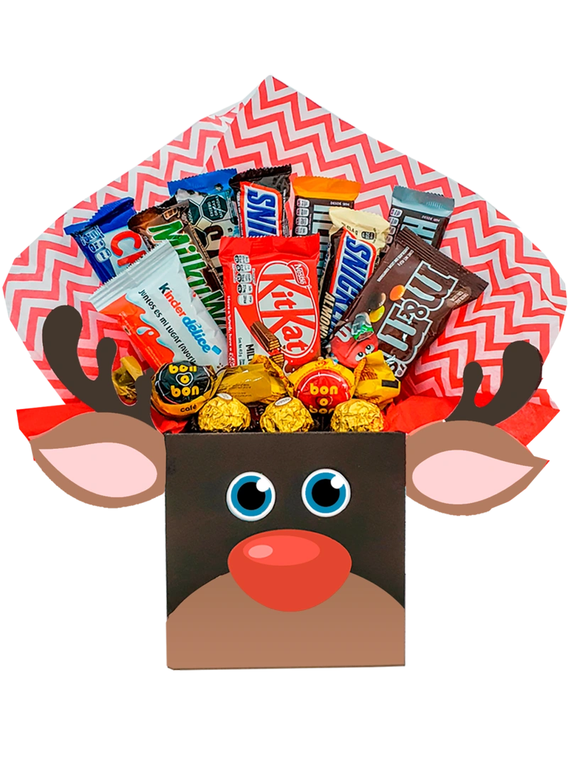 Choco Reno Arreglo Navideño