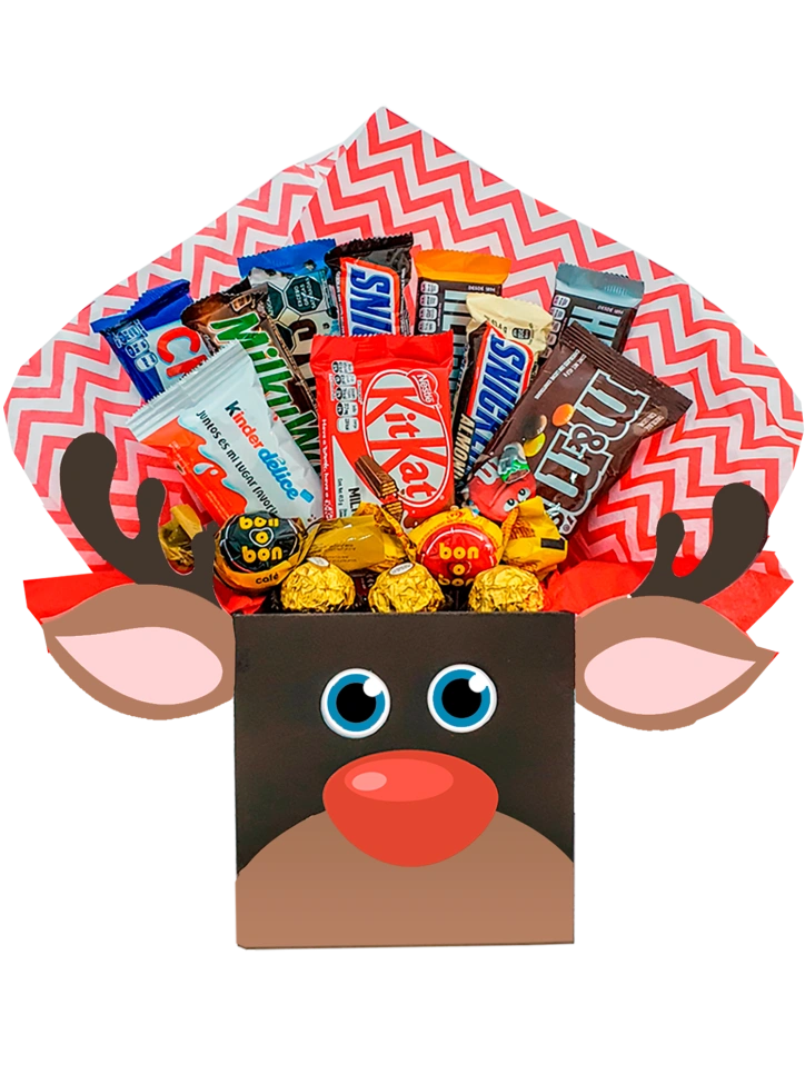 Choco Reno Arreglo Navideño