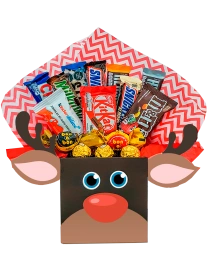 Choco Reno Arreglo Navideño