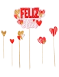 Extra Banderines Amor Feliz día