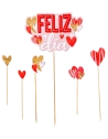 Extra Banderines Amor Feliz día