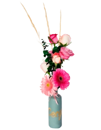 Rosas y Gerberas para Sorprender