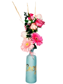 Rosas y Gerberas para Sorprender