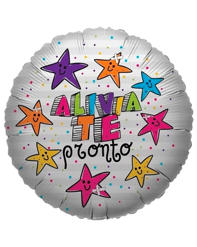 20cm Globo Aliviate Pronto