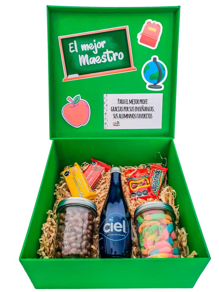 Cajita para el Mejor Maestro