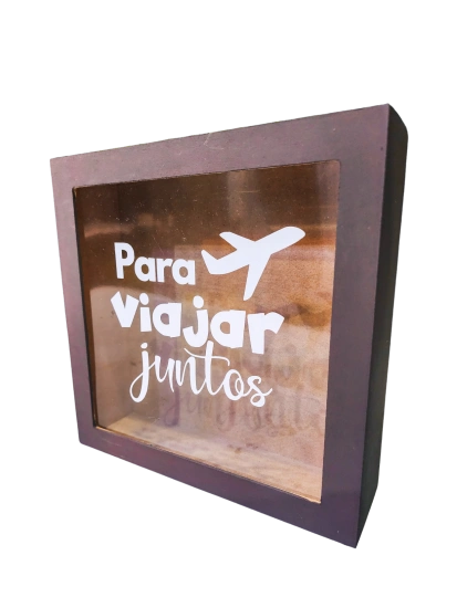 Alcancía para tu nuevo viaje o meta