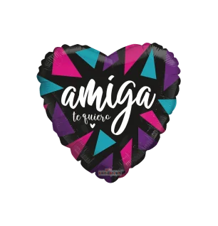 20cm Globo Amiga Te Quiero