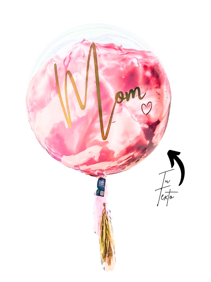 Globo Burbuja 90cm Nube